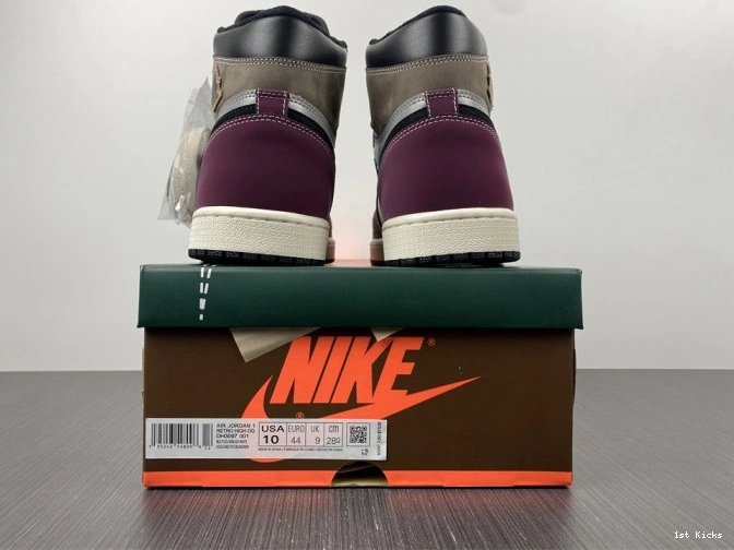 1st Kicks Shoes High DH3097-001 Air Crafted OG Hand Jordan 1 0704